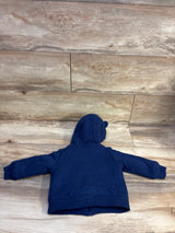 Simple Joys Quilted Sherpa Lined Jacket Blue sz 6-9m
