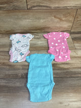 Gerber 3pk Bodysuits Pink sz Preemie