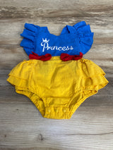 'Princess' Ruffle Romper Blue sz 9-12m