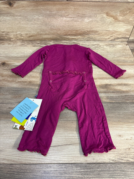 NEW KicKee Pants Muffin Ruffle Coverall Orchid sz 0-3m - Me n Mommy To Be