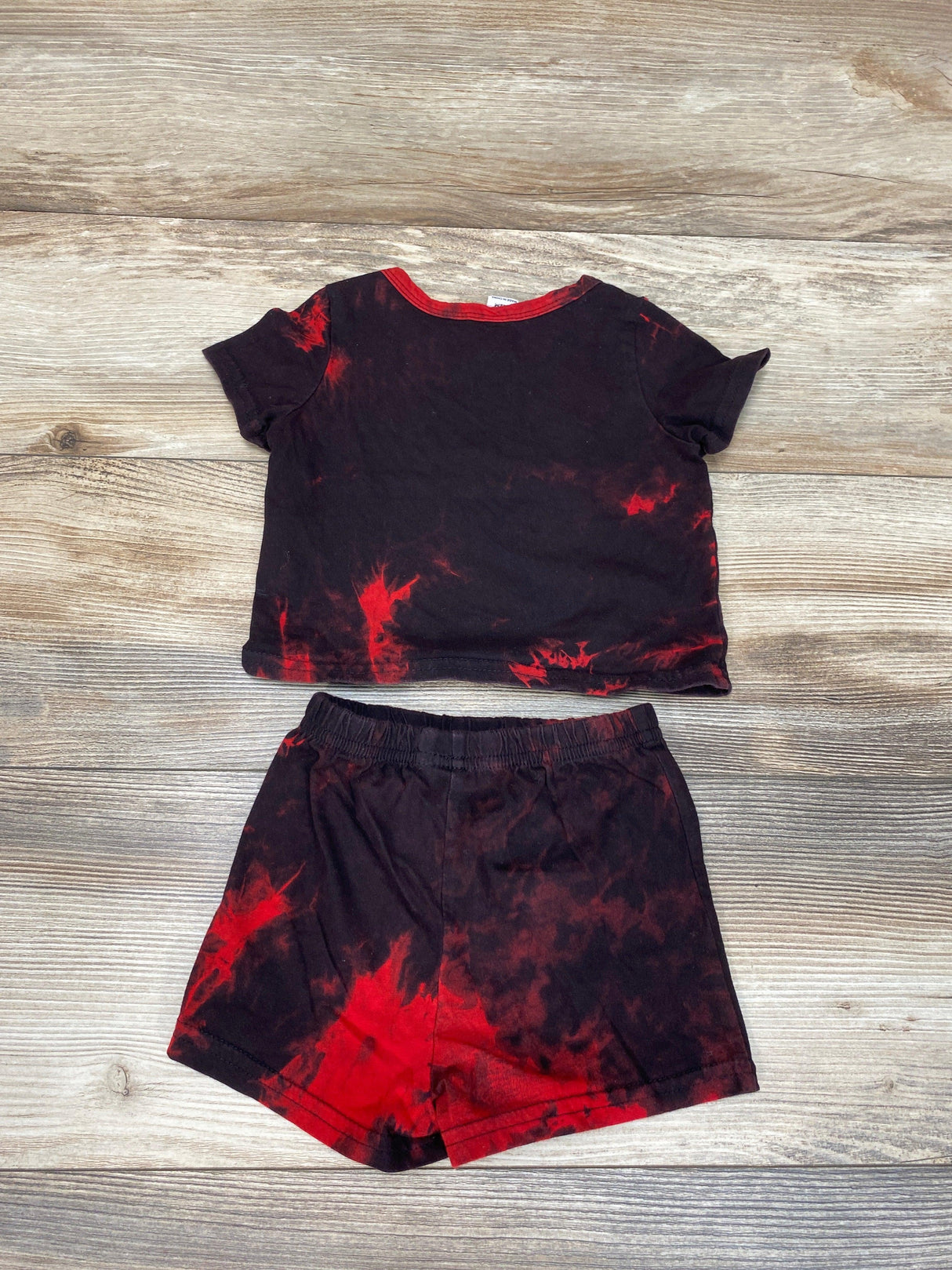 Shein Red 2pc Shirt & Shorts sz 9-12m - Me 'n Mommy To Be