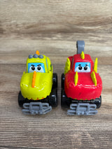 Kid Galaxy Dinosaur Toy Trucks 2pk