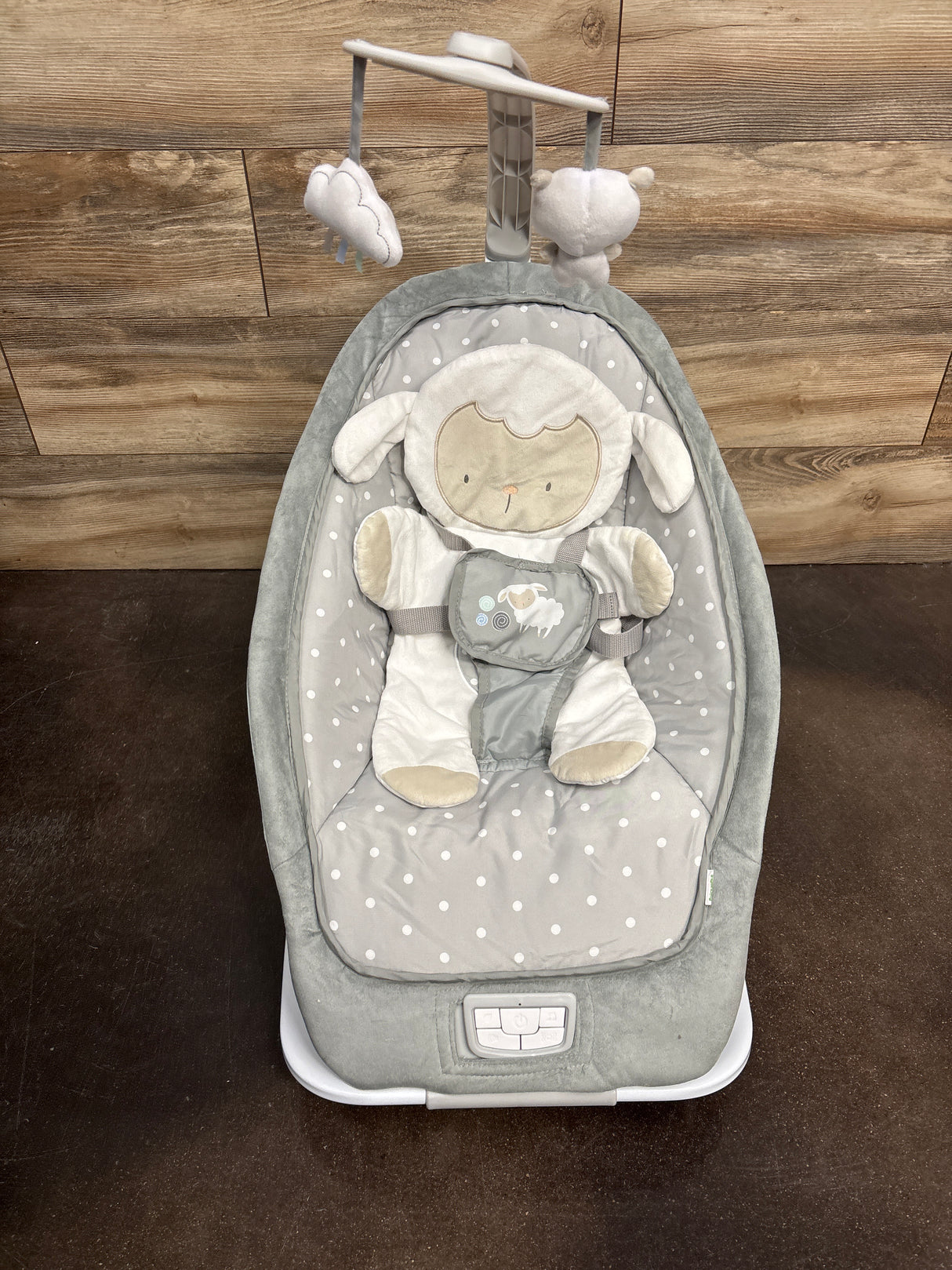 NEW Ingenuity Infant to Toddler Rocker and Baby Bouncer Seat in Cuddle Lamb
