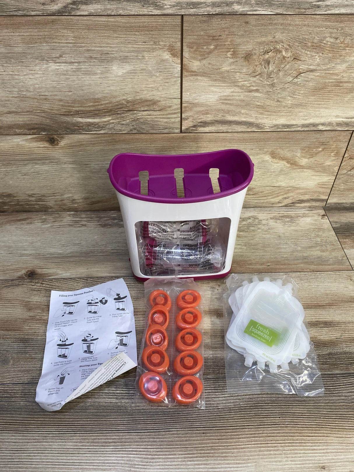 NEW Infantino Fresh Squeezed Squeeze Station