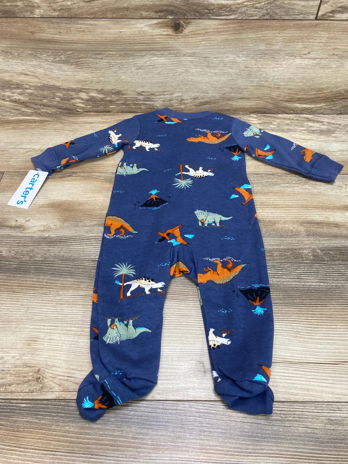 NEW Carter's Dino Sleeper Blue sz 6m