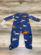 NEW Carter's Dino Sleeper Blue sz 6m