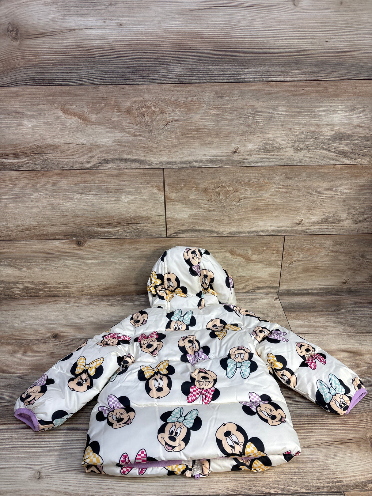 Jumping Beans x Disney Minnie Mouse Heavyweight Bubble Jacket sz 2T