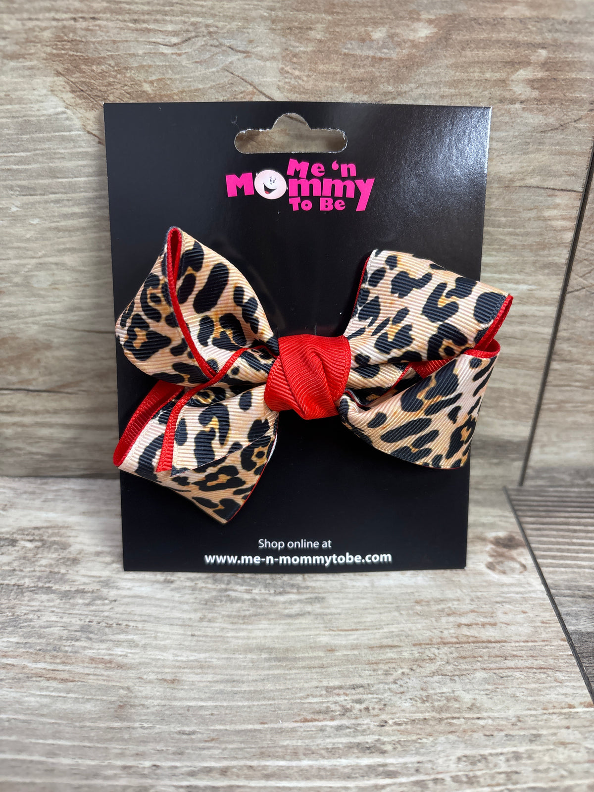 NEW Cheetah Print Hair Bow