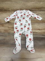 Rabbit + Bear Organic Ribbed Sleeper White sz 0-3m