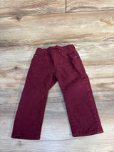 Gap Denim Uniform Jeans Maroon sz 18-24m