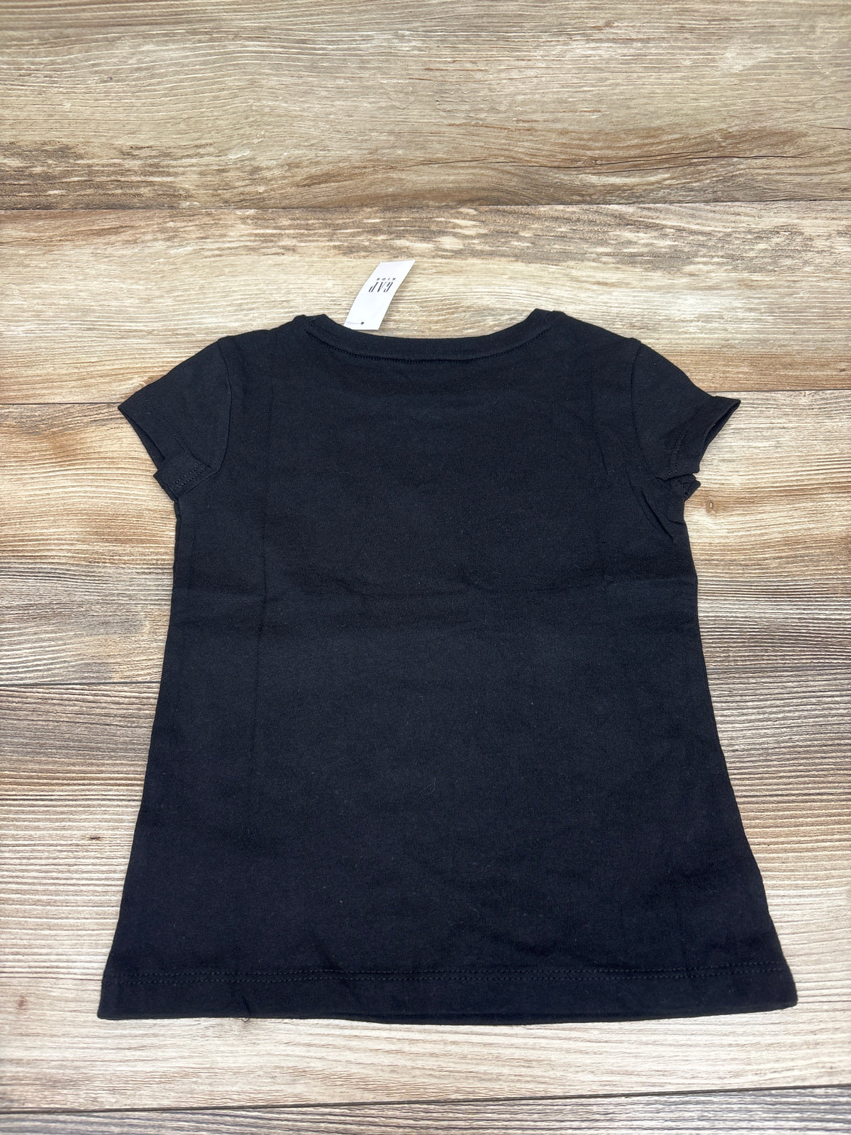 NEW Baby Gap Metallic Logo Shirt Black sz 4-5T