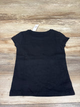 NEW Baby Gap Metallic Logo Shirt Black sz 4-5T