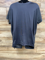 Easy Stretch Cooling Knit Back Maternity Scrub Top Grey sz XL