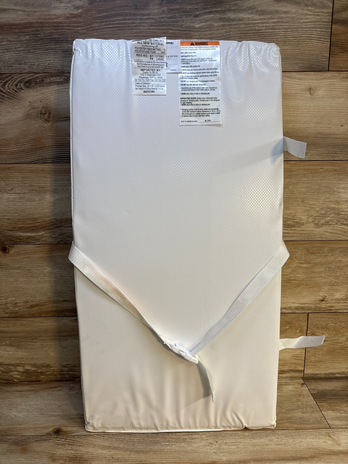Dream On Me Contoured Changing Pad