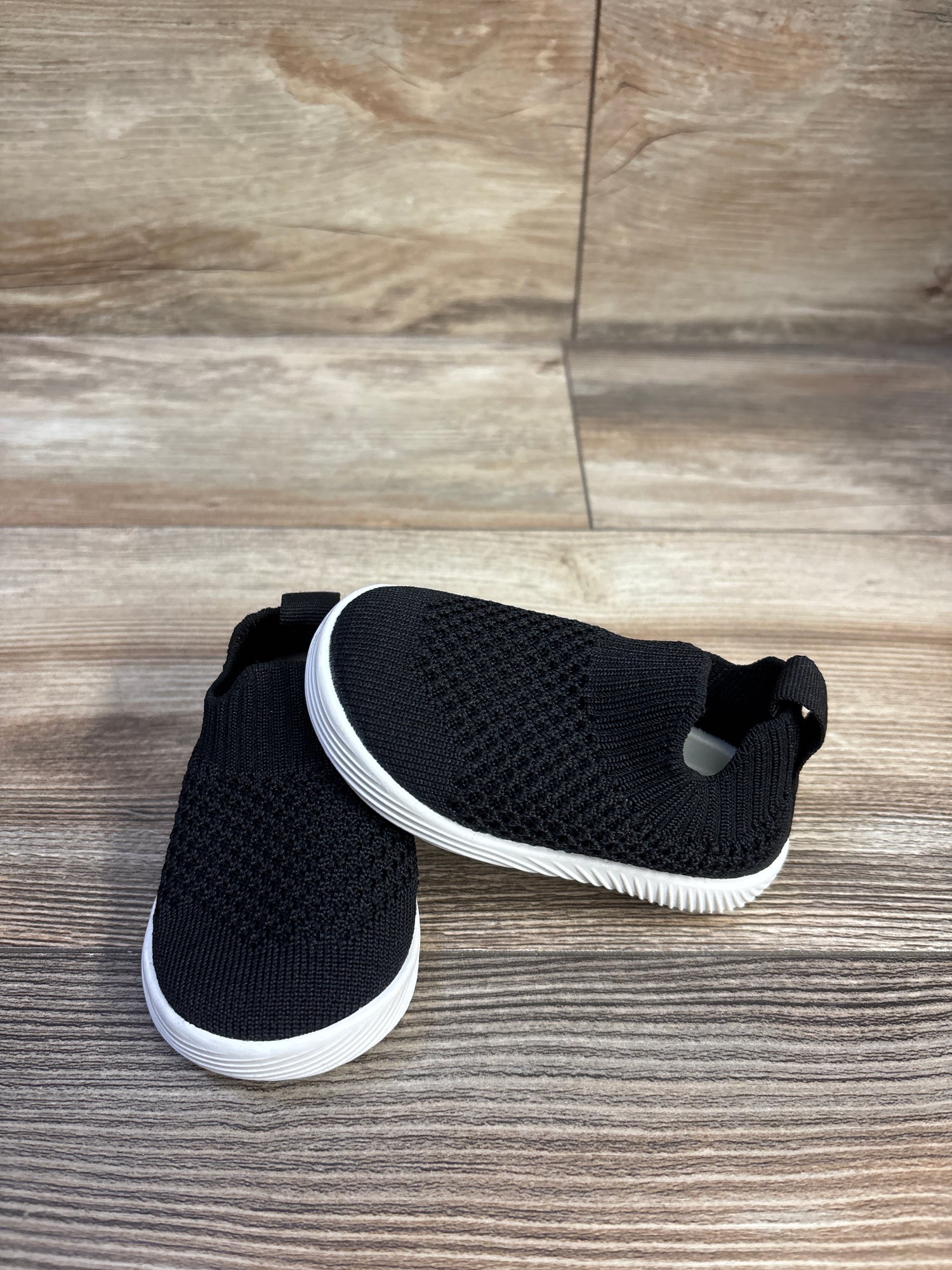 Morendl Non-Slip Mesh Walking Sock Sneakers Black sz 4c