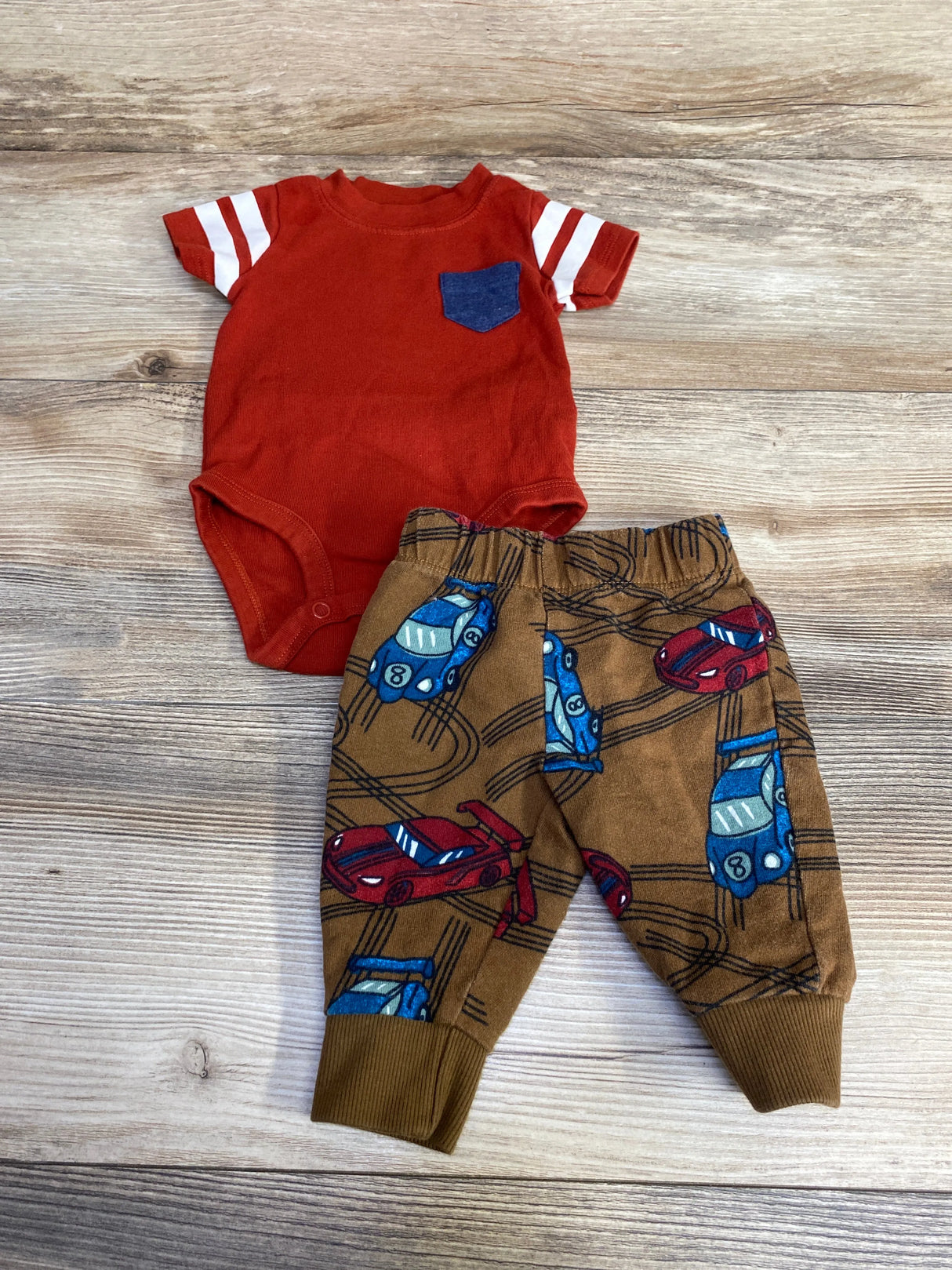 Carter's 2pc Pocket Bodysuit & Pants sz 3m