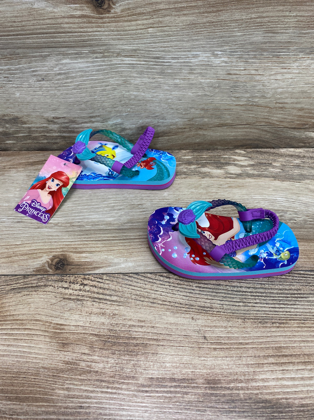 NEW Disney Princess The Little Mermaid Sandals Sz 5c/6c