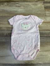 Little & Loved Sweet & New Bear Bodysuit Pink sz 6-9m