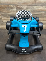 Baby Joy 4-in-1 Foldable Baby Activity Racecar Walker Blue