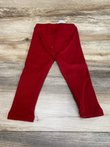 NEW Baby Gap Red Cozy Lined Leggings sz 18-24m