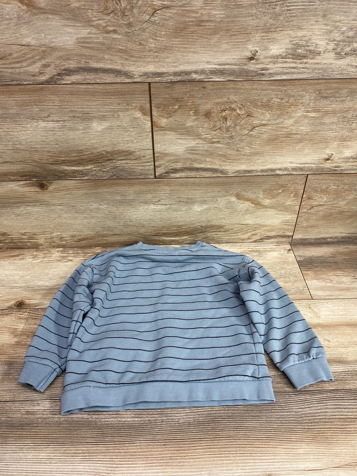 Zara Striped Pullover Sweatshirt Blue sz 2-3T