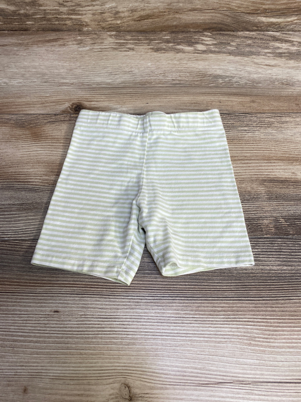 Cynthia Rowley Striped Bike Shorts Green sz 2T