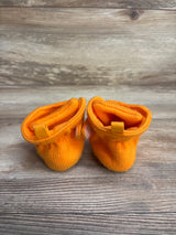 Cat & Jack Pumpkin Crib Booties Orange sz 3c