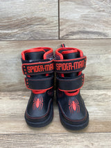 NEW Marvel Toddler Boys' Spider-Man Winter Snow Boots sz 7c