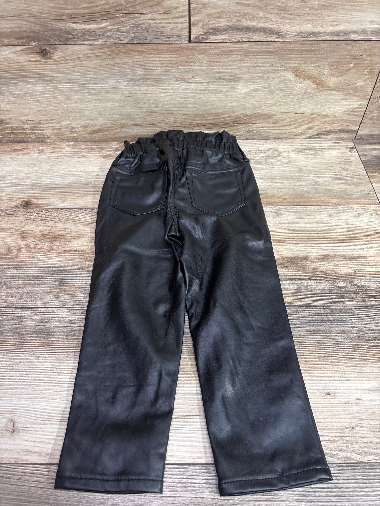 NEW Baby Gap Toddler Faux-Leather Just Like Mom Pants Black sz 4T