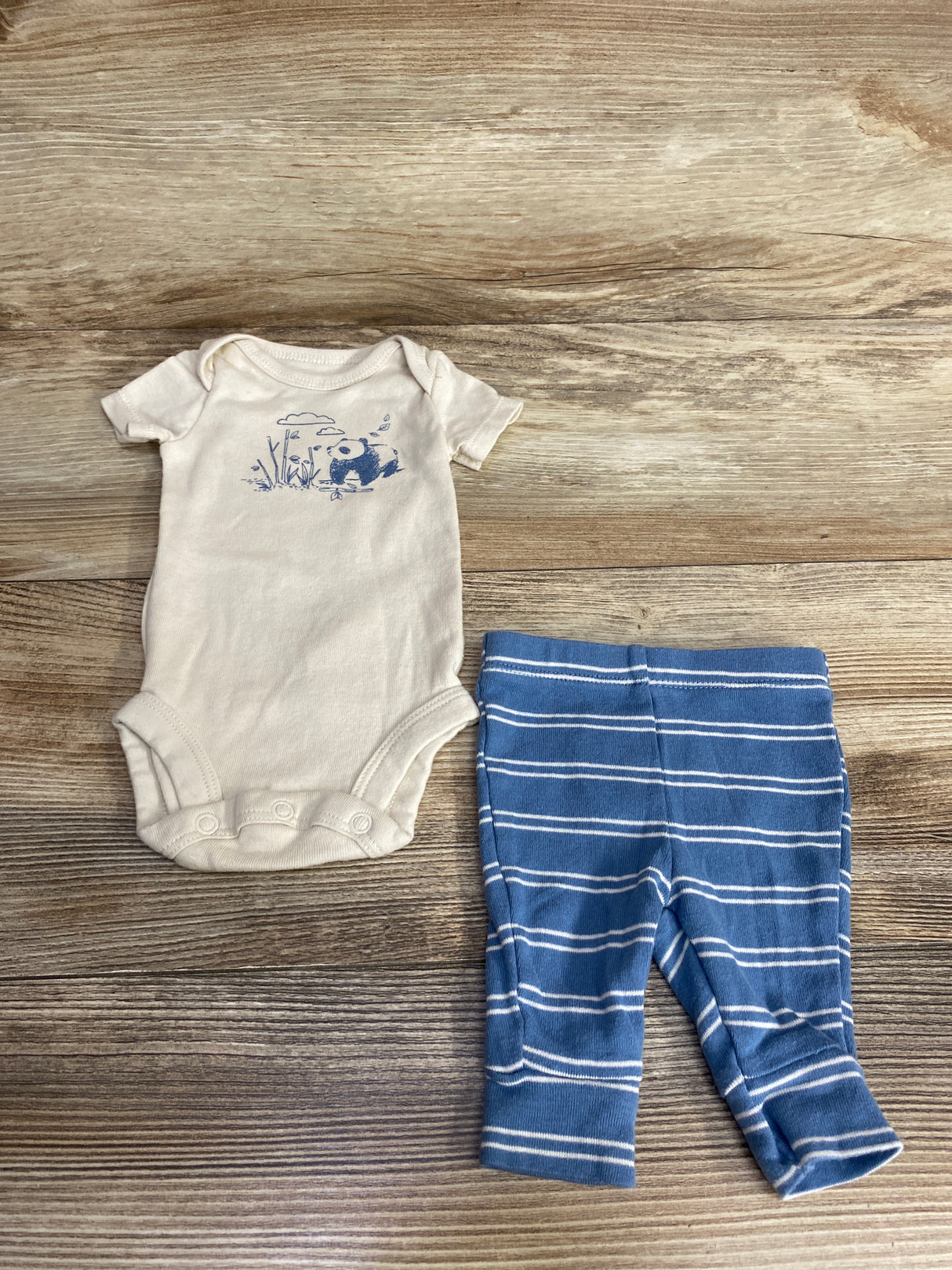 Carter's Bodysuit & Pants 2pc Set Beige sz Newborn