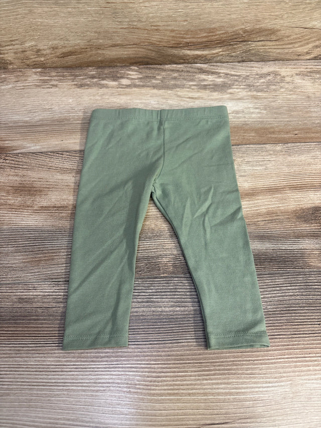 Cat & Jack Leggings Green sz 3-6m - Me n Mommy To Be