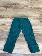 Cat & Jack Drawstring Waffle Knit Joggers Green sz 4T - Me n Mommy To Be