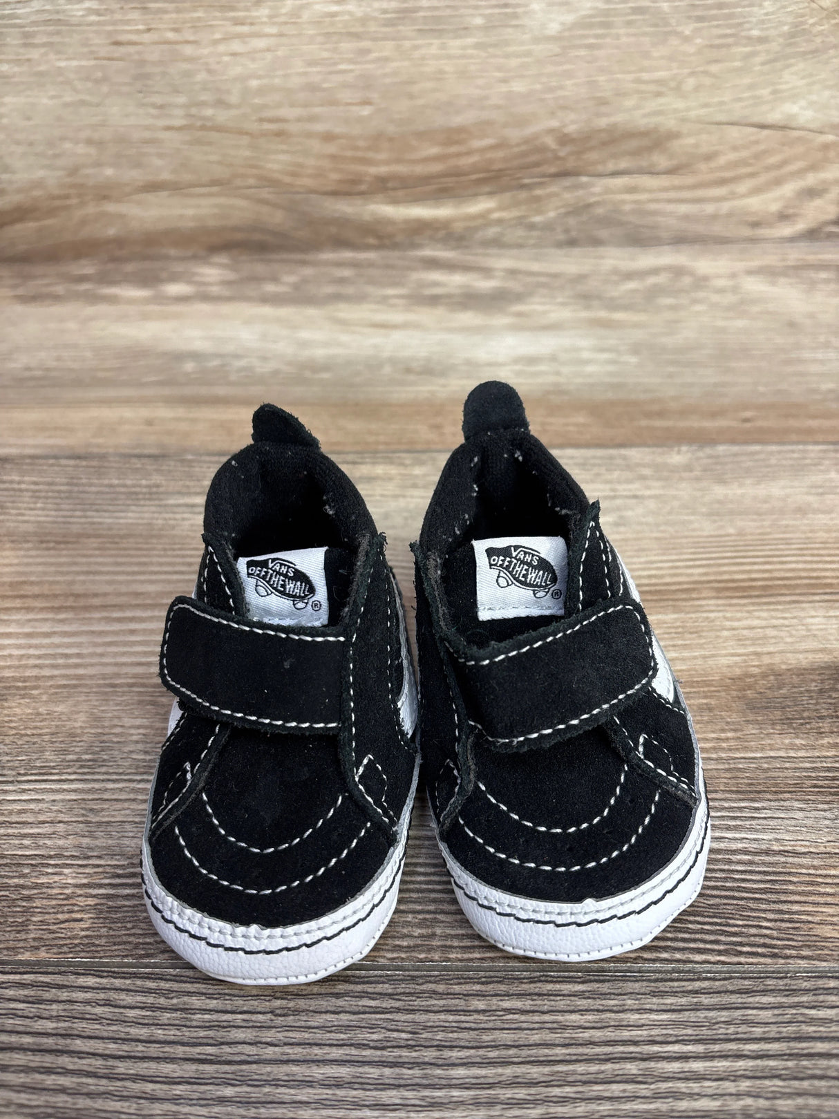 Vans Sk8-Hi Crib Sneakers Black sz 3c