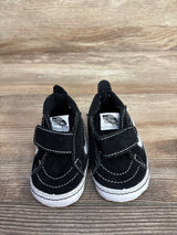Vans Sk8-Hi Crib Sneakers Black sz 3c