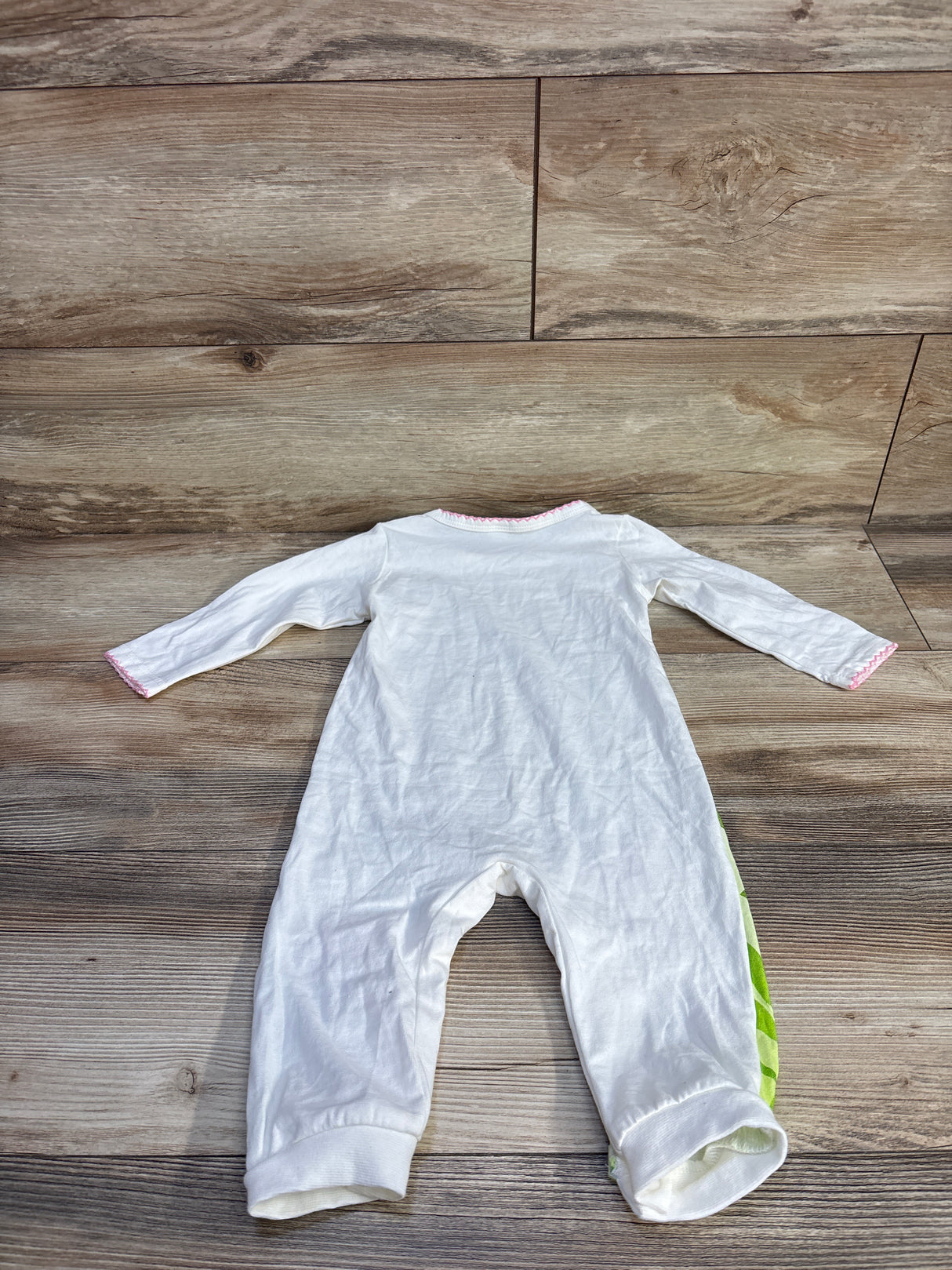 Aoswep Giraffe & Zebra Coverall White sz 12-18m