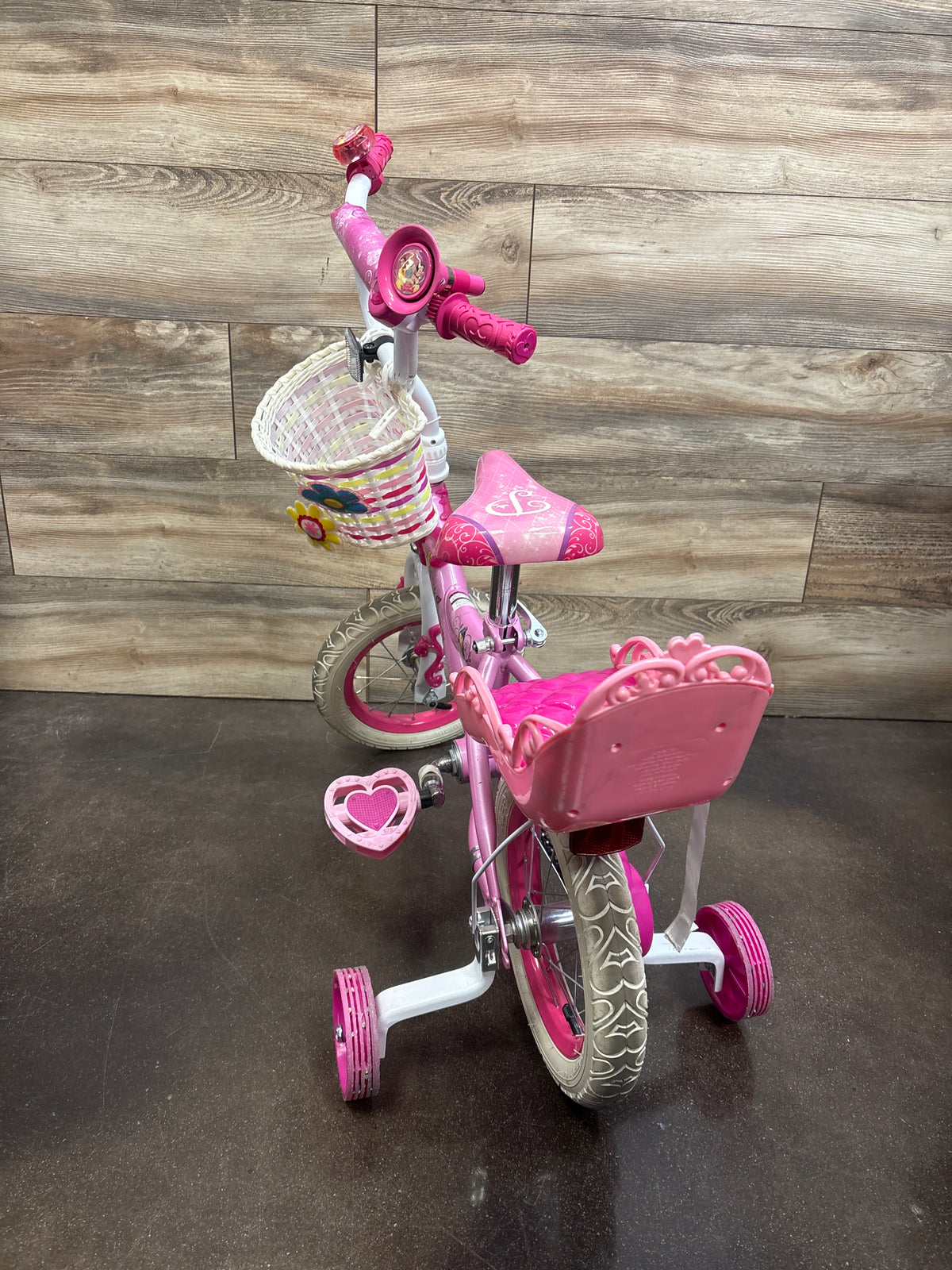 Huffy Disney Princess 12'' Kids Bike with Training Wheels
