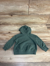 Little Co Tree Print Pull Over Hoodie Green sz 9m