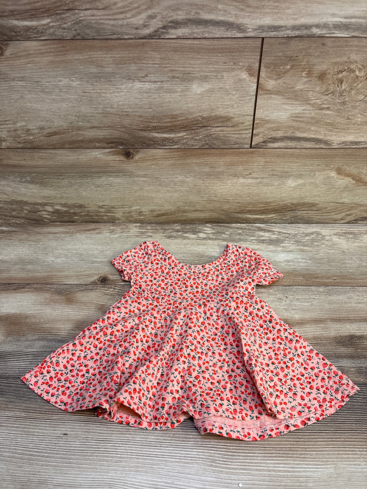 Baby Gap Strawberry Twirl Dress Pink sz 12-18m