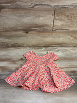 Baby Gap Strawberry Twirl Dress Pink sz 12-18m
