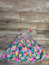 Tommy Bahama Sleeveless Smocked Dress Pink sz 5T