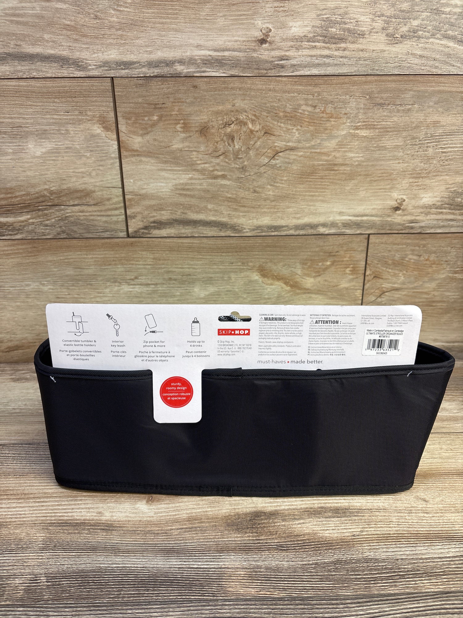 NEW Skip Hop Ultimate Stroller Organizer - Black