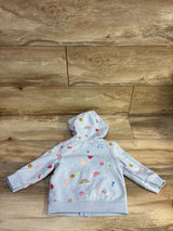 Cat & Jack Full Zip Jacket Blue sz 12m