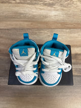 NEW Air Jordan 1 Mid TD 'Aquatone' Sneakers sz 2c