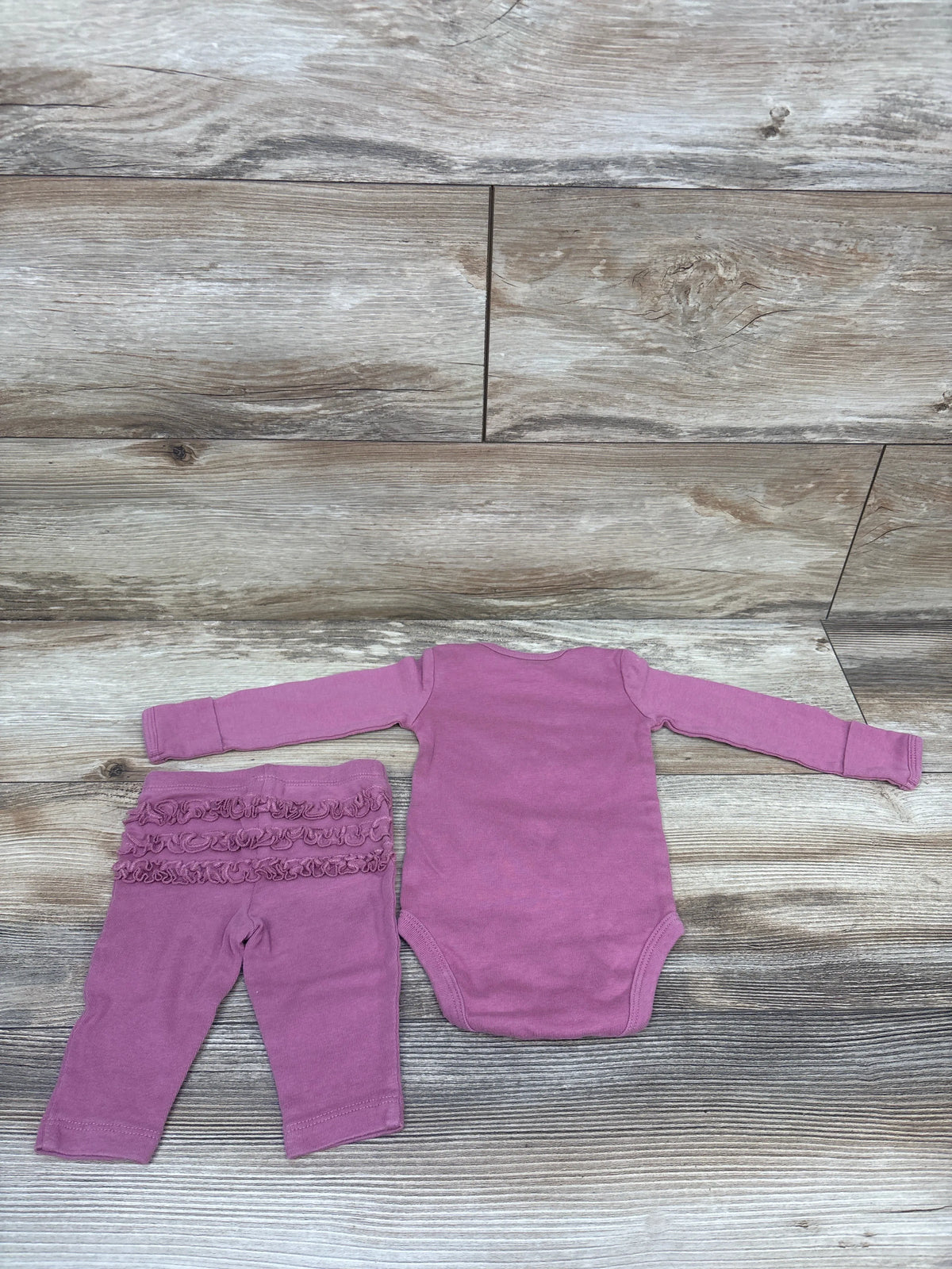 Just One You 2pc Bodysuit & Pants Set Pink sz 3m