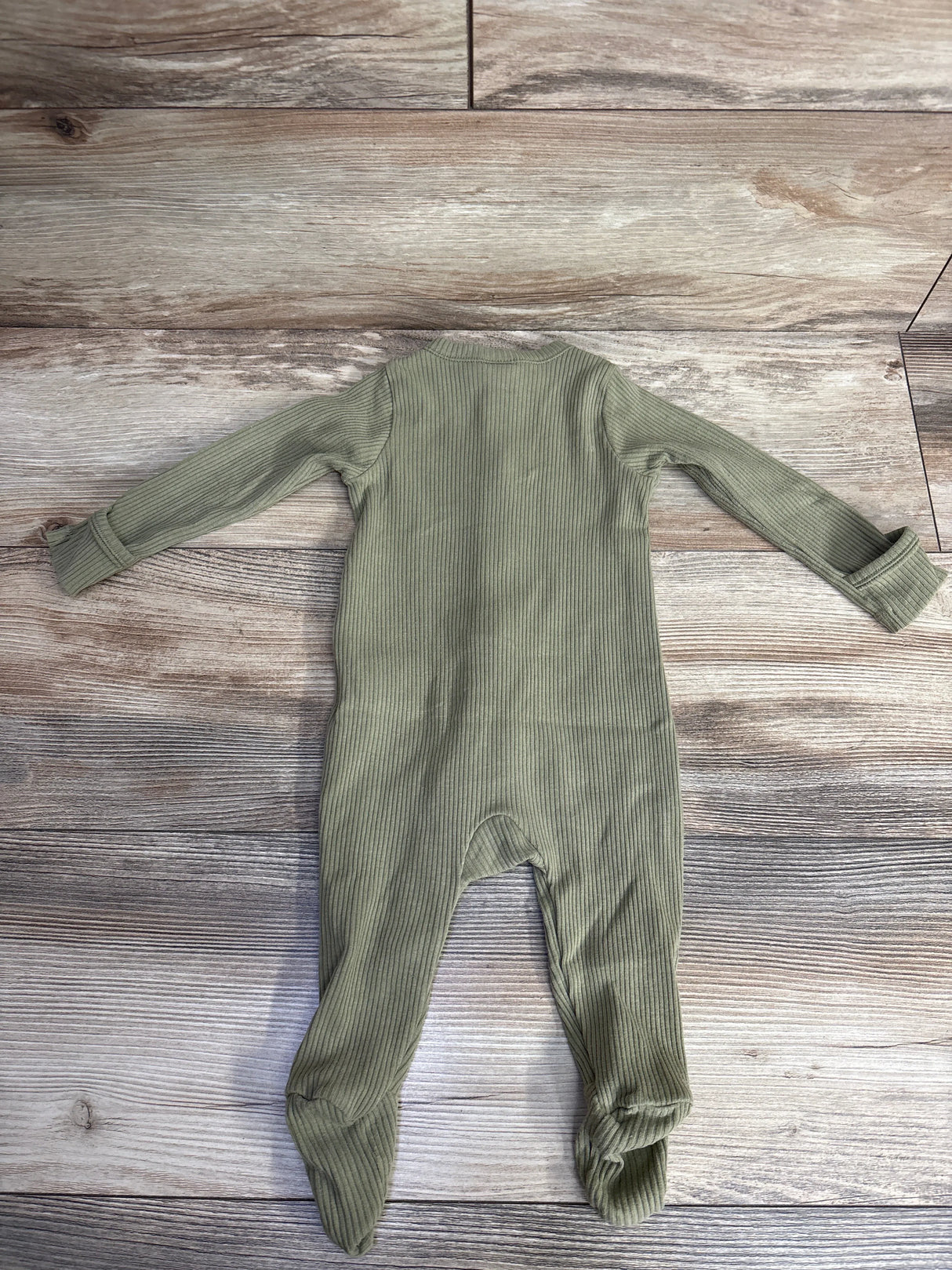 Old Navy Ribbed Sleeper Green sz 3-6m