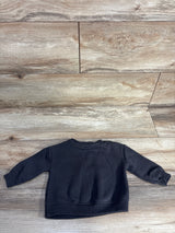 Little Co. 'Boo!' Pullover Sweatshirt Grey sz 3m