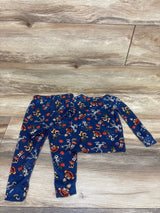 Disney 2pc Mickey Mouse Halloween Pajama Set Navy sz 3T