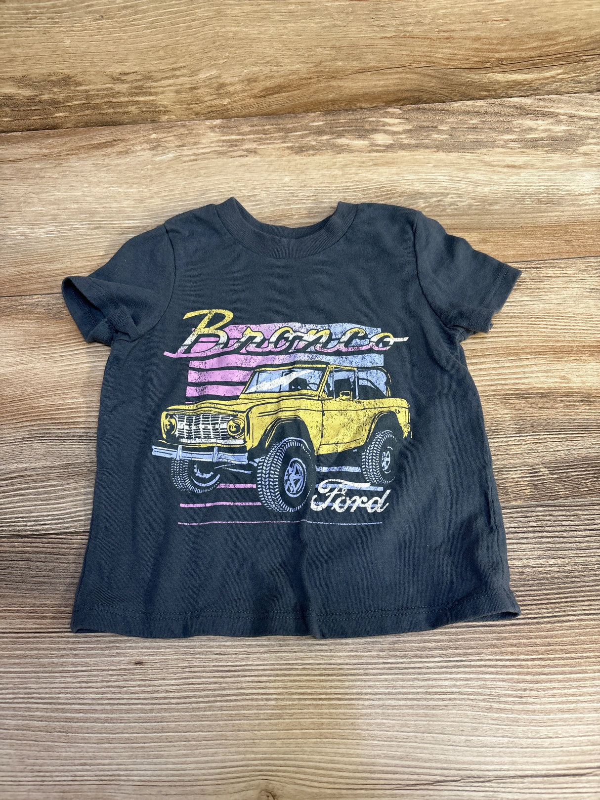 Ford Bronco Graphic Shirt Grey sz 18m