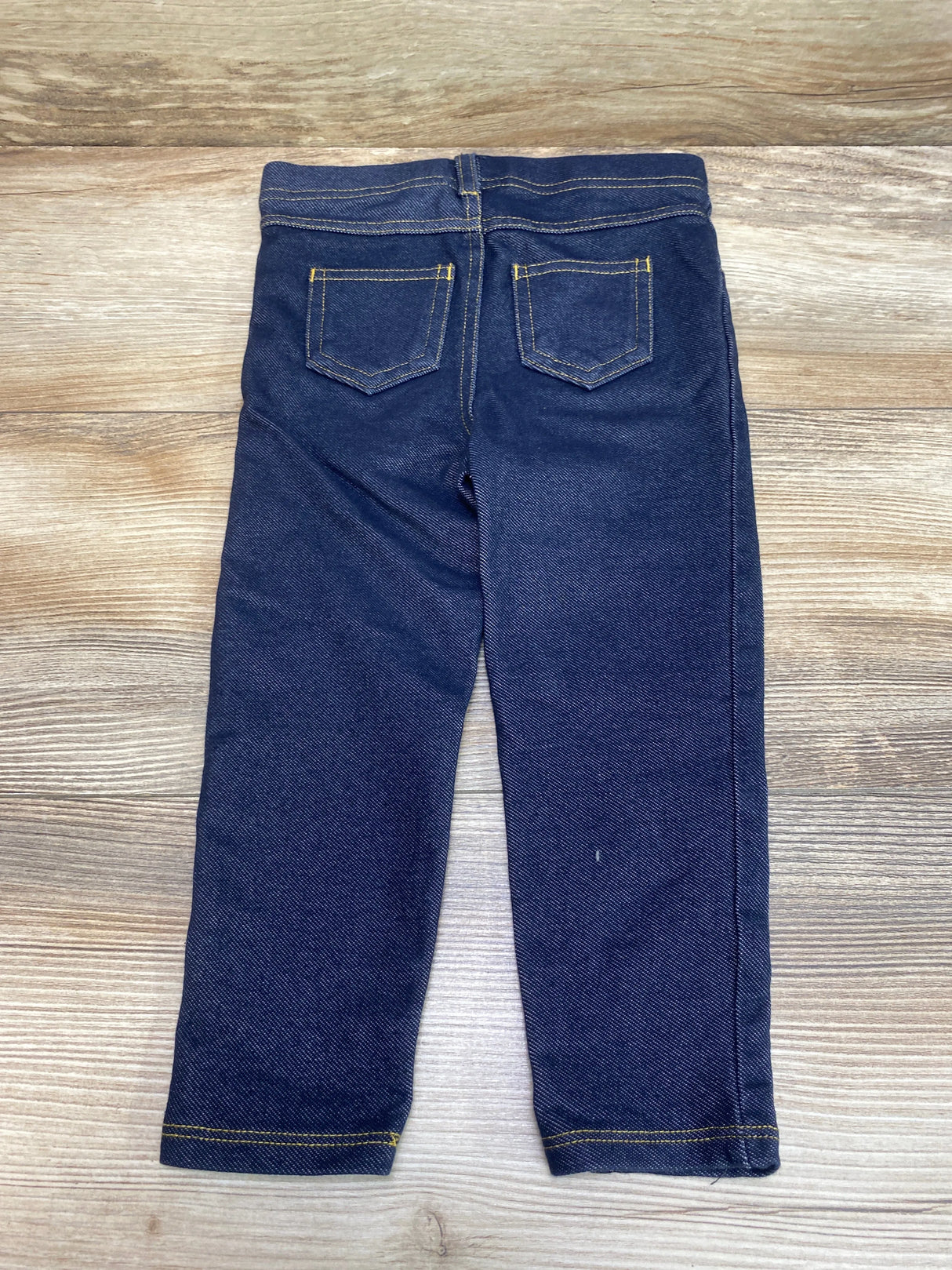 First Impressions Faux Denim Leggings Blue sz 2T