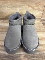 Bearpaw Super Shorty Deco Bootie Grey sz 12c